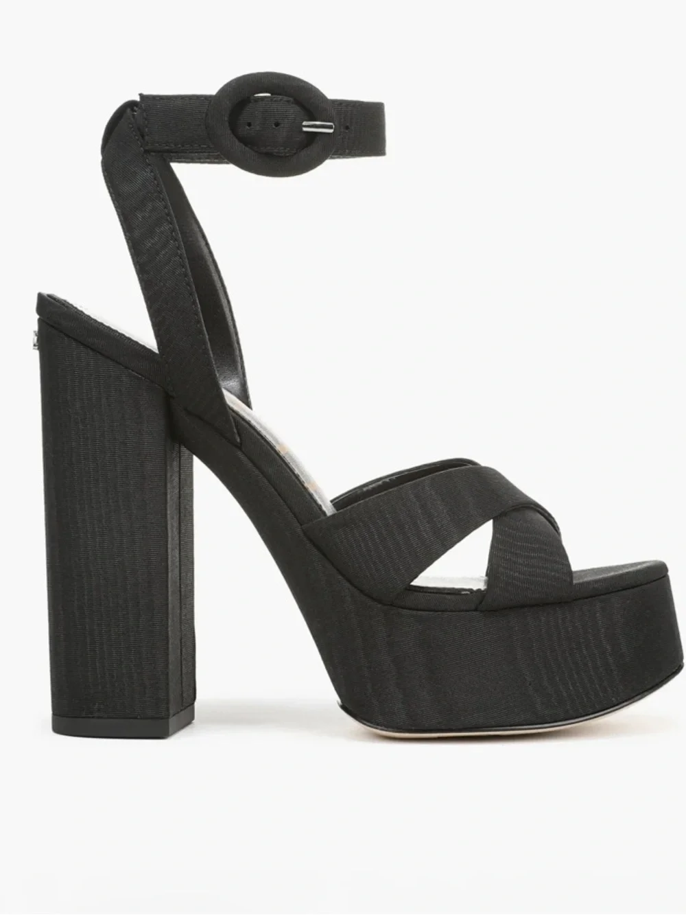 Sam Edelman Black Savannah Platform Sandal